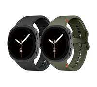 EIHAIHIS Correa de repuesto compatible con Samsung Galaxy Watch 8 de 40 mm, 44 mm, 8 Classic de 46 mm, sin huecos, de silicona suave, para Galaxy Watch 8 de 40 mm, 44 mm, 8 Classic de 46 mm, para