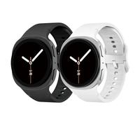 EIHAIHIS Correa de repuesto compatible con Samsung Galaxy Watch 8 de 40 mm, 44 mm, 8 Classic de 46 mm, sin huecos, de silicona suave, para Galaxy Watch 8 de 40 mm, 44 mm, 8 Classic de 46 mm, para