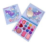 EIHI 1 Pieza Paleta de 14 sombras, pigmentadas, opacas y de colores brillantes que se pueden mezclar, para fiestas, fiestas de pijama y cambios de imagen（A）