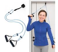 EIHI 1 Pieza puerta para fisioterapia,Polea de ejercicio para rehabilitación de manguito rotador,Sistema de poleas sobre la puerta para ejercicios de brazos y hombros, ejercicios de cuello y hombros