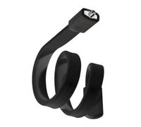 EIHI 1 soporte para vigilabebés, 1/4 tornillo, soporte para cámara, soporte giratorio, soporte para cámara, flexible y ajustable, no necesita taladrar, para cuna, mesa (Negro)