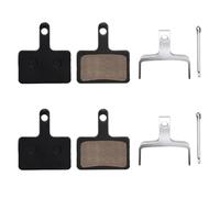 EIHI 2 Pares Pastillas de Freno Bicicleta/Eléctrico MTB Resina Pastillas de Freno de Disco Semimetálicas