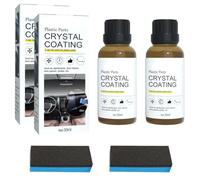 EIHI 2 Piezas 30ml Quita Arañazos Coche,Multifuncional Renovador Plasticos Coche,Restaurador de Plasticos Coche,Para Proteger el Recubrimiento del Automóvil,Accesorios para Automóviles