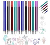 EIHI 20 Pedazo Recambios Bolígrafos Para Legami, Recambios Bolígrafos Borrables Para Legami, Recambio Para Legami, Tinta De Gel Borrable,Recambios Boligrafos Borrables (5 Colores,B)