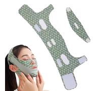 EIHI 2in1 reductor de papada papada reductor mujer Reductor de Papada Papada Reductor Mujer Correa Adelgazante Facial Cinturón Vendaje Estiramiento Facial V Line Lifting Máscara Correa