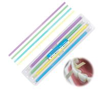 EIHI 60 Unidades De Papel De Lija Dental Para Espacios Intermedios, Papel De Lija Dental, Tiras De Lijado Dental, Pulido De Dientes, Acabado Brillante, Tiras Blanqueadoras Dientes
