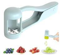 EIHI Cortador de uvas, cortador de cerezas, cortador de tomates, rebanador de frutas para niños, cerezas, tomates y fresas, herramienta para cortar en cuartos frutas y verduras