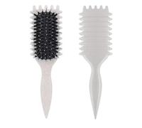 EIHI Curl Brush,Curl Defining Brush,Cepillo Pelo Rizado,Para Desenredar,Dar Forma y Definir Rizos Para Mujeres(Beige)