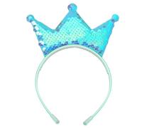 EIHI Diademas Para Niñas,Coronas Para Niñas,Christmas Glitter Crown Hairbands Diademas De Oro Accesorios Para El Pelo Para Niñas Señoras Cumpleaños Fiesta De Navidad