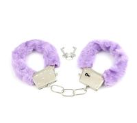 EIHI Esposas rosas para parejas, esposas de peluche (Morado)
