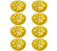 EIHI Trampa para Avispas, Trampa para Avispas, Trampa para Insectos, Atrapa Avispas DIY, Trampa para Avispas para Moscas e Insectos, Herramientas de Apicultura Amarillas para Moscas, 8 Piezas