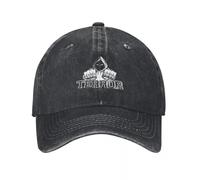EIILBEIS Gorra de béisbol Unisex Terror Vintage Hardcore Negra con Visera térmica para la Playa Sombreros para Mujer Regalo para Hombre