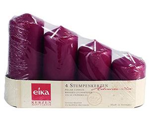 Eika: Adviento Juego con 4cirios-Burdeos