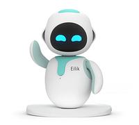 Eilik Azul - Robot Mascota Juguete Inteligente Interactivo: Compañero para Casa y Trabajo, con Software de Última Generación - Juguete Sensorial y Robot Que Habla, Regalo para Niños y Adultos