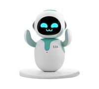 Eilik - Robot de Escritorio Interactivo con Personalidad, Animaciones Expresivas y Reacciones al Tocar, Mini-Juegos, Pequeño Robot Compañero, Regalo Original para Niños y Adultos