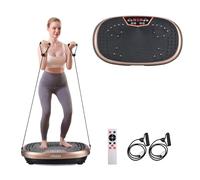 EILISON Fitpro - Plataforma vibratoria para entrenamiento (marrón)