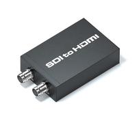 Eimpueia Adaptador SDI a HDMI, convertidor BNC a HDMI aplicable a señales 3G-SDI, HD-SDI, SD-SDI, ampliamente utilizado en televisión de difusión, sistema de visualización de pantalla grande al aire