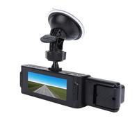 EIMSOAH 3 Lentes Full HD 1080P Dash CAM Detección de Movimiento Grabación en Bucle Visión Nocturna para Cámara de Tablero