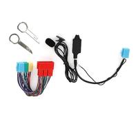 EIMSOAH Adaptador de Audio Bluetooth, Compatible con Bluetooth 5.0 de bajo Consumo de Energía Plug and Play, con Control de Botón en el Volante de Radio, para A2 8L 8P B5 B6 8N