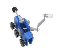 EIMSOAH Afilador de Motosierra Portátil, Plantilla de Afilado de Cadena Manual Resistente para Sierras Eléctricas, Fácil de Transportar (Azul)