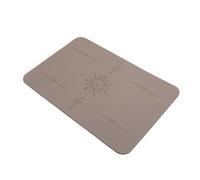 EIMSOAH Alfombrilla Silenciadora para Máquina de Coser que Reduce la Vibración y el Ruido para Acolchar, Alfombrilla de Goma PU de 1 Pieza para Costura Doméstica (Marrón oscuro)