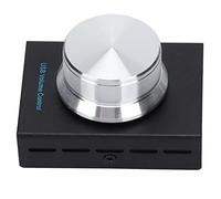 EIMSOAH AM-U001BK Regulador de Control de Volumen USB con Respuesta Rápida Operación de Perilla con una Sola Tecla para Ver Videos Actividades de Bodas Aleación de Aluminio