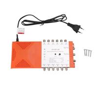 EIMSOAH Amplificador de Distribución de 12 Canales, Divisor en Cascada IRS de Ruido Ultrabajo con Filtro 4G LTE para de TV CATV (Enchufe Europeo 200-240V)