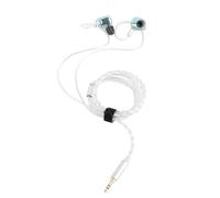 EIMSOAH Auriculares con Cable, Auriculares IEM con Diafragma LCP de Controlador Dual de 10 Mm, Circulación de Vibración Asistida por Aire para Músicos Audiófilos (3,5 mm)