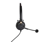 EIMSOAH Auriculares Telefónicos Monoaurales con Conector de 3,5 Mm con Micrófono, Auriculares de para Música y Diálogos Claros, Ideales para PC, Teléfonos Inteligentes, Usuarios de Tabletas, Diseño