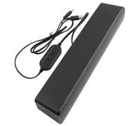 EIMSOAH Barra de Sonido estéreo con Cable USB bocinas para pc Reproductor de música, Caja de Sonido Envolvente Baja, Entrada de 3,5 mm, Sonido estéreo 3D con Accessoires Audio et vidéo