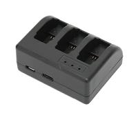 EIMSOAH Batería de Repuesto para Cámara Cargador Triple Cargador USB con Protección contra Sobrecarga para Batería AHDBT-801 501 601 701 801, Fotografía Al Aire Libre