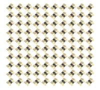 EIMSOAH Bisagra de Resorte Decorativa, Bisagra Plegable Autoblocante de Hierro Fuerte para Estuche de Gafas, 100 Uds. (20x15mm/0,79x0,59 pulgadas)