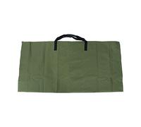 EIMSOAH Bolsa para Desechos de Jardín Contenedor de Desechos de Hoja Caduca para Jardinería, Resistente Al Desgaste, de Gran Capacidad, Material de Tela Oxford Verde, Tamaño 144 X 144 Cm, para