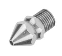 EIMSOAH Boquilla de Drenaje de Tubería de Acero Inoxidable, Chorro de Alcantarillado con Diseño de Orificio 1,4 para Lavado de Alcantarillado, Fácil de Instalar para Diversos Usos