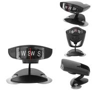 EIMSOAH Brújula para Coche, Puntero de Dirección Plegable Compacto para Vehículo, Barco, Camión, para Senderismo Al Aire y Ciclismo