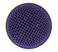 EIMSOAH Cabezal de Rejilla de Micrófono de Malla de Repuesto Para SM58S BETA58A - Protege el Micrófono del Impacto, el Viento y la Humedad - Para Músicos e Intérpretes - Acero Inoxidable (Púrpura)