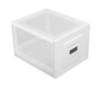 EIMSOAH Caja de Almacenamiento Bloqueable Transparente, Caja de Medicamentos Digitales, Caja de Bloqueo de Medicamentos Cronometrados para Refrigerios para Bocadillos de Alimentos