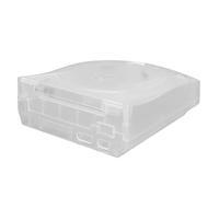 EIMSOAH Carcasa Protectora Translúcida de Repuesto para Consola Dreamcast DC, Carcasa Ligera Transparente para Cualquier Región, Material ABS