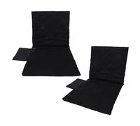 EIMSOAH Cojín de Asiento Calefactable con Espuma Viscoelástica, Almohadilla Calefactora Portátil para Camping, Estadio, Sillas de Oficina para Calentar la Espalda y Las Caderas
