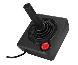 EIMSOAH Controlador de Joystick Analógico Clásico Retro para 2600, Materiales de, Agarre Cómodo, Compatible con Consola 7800, Ideal para Entusiastas de los Juegos Retro