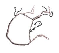 EIMSOAH Cordón de Llamada de Pato Paracord Trenzado Portátil para Aventuras Al Aire y Acampada, Collar de Estilo Tejido a Mano para Cazadores (DE Verde)