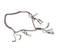 EIMSOAH Cordón de Llamada de Pato Paracord Trenzado Portátil para Aventuras Al Aire y Acampada, Collar de Estilo Tejido a Mano para Cazadores (Caqui)