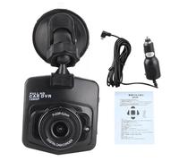 EIMSOAH Dashcam para Automóvil de 2.4 Pulgadas, Cámara de Tablero de Visión Nocturna HD 1080P con Reducción Inteligente de Ruido y Antivibración, para Monitoreo de Todo Clima y (Negro)