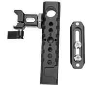 EIMSOAH Empuñadura Superior para Plataforma de Cámara, Empuñadura Ligera de Aleación de Aluminio con Soporte de Zapata Fría para Jaula de Cámara, Fotografía de Bricolaje