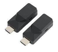 EIMSOAH Extensor de Interfaz Multimedia HD, 165 Pies RJ45 a Extensor Cat5 Cat6 Receptor Transmisor Ethernet con Resolución Full HD 1080P 60 Hz, para Centro de Control de Datos de