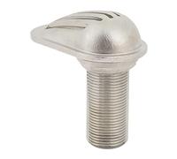 EIMSOAH Filtro de Recogida de Agua Marino Duradero a Través del Casco para Barcos, Yates, Kayaks, Fabricado con Acero Inoxidable 316, Plateado (1 pulgada)