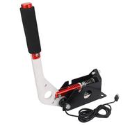 EIMSOAH Freno de Mano Universal USB de Aluminio para Juegos de Carreras SIM, Juego de Carreras de Control en PC, Compatible con T500 T300 (Rojo)