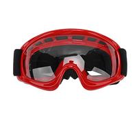 EIMSOAH Gafas de Moto de Cross, Resistencia Al Impacto, Protección UV, Gafas de Motocicleta, Gafas de Motocross a Prueba de Viento y Polvo, para Ciclismo Al Aire Libre, esquí, ATV, (Rojo)