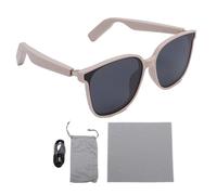 EIMSOAH Gafas Inteligentes, Gafas de Sol Polarizadas de Auriculares de Música Inalámbrica para Mujeres, Canciones Escuchables, Hablar, para Conducir Al Aire Libre Roseate