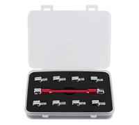 EIMSOAH Herramienta de Llave para Radios de Motocicleta llave para rayos de moto Juego de Llaves CNC de 5,0 a 6,8 de Longitud, 93 Mm/3,7 Pulgadas, Llave para Lug Wrenches